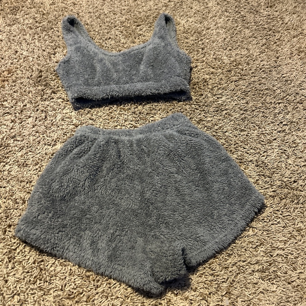 Cozy Gray Women's Sleepwear Set